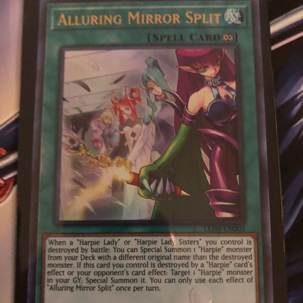 Yu-Gi-Oh Alluring Mirror Split LED4-EN003